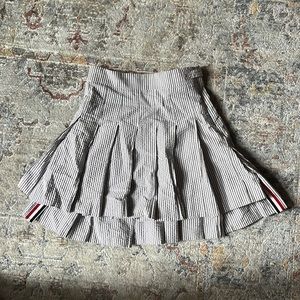 Thom Browne High Low Mini Skirt size XS